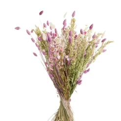 Bouquet coloris multicolore en fleurs séchées - Ø 25 cm