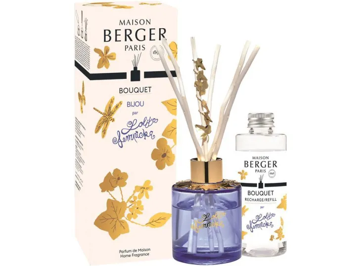 Bouquet parfumé Maison Berger Bijou parme parfum Lolita Lempicka - 100 ml