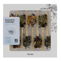 Bouquets à infuser bio Horae coffret assortiment - x 8