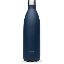 Bouteille Granite Bleu Nuit isotherme Qwetch - 1 L