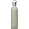 Bouteille isotherme en inox recyclé coloris vert tilleul Qwetch Active Matt - 1000 ml