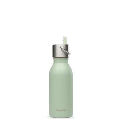Bouteille isotherme Kids Matt en inox coloris vert Qwetch - 350 ml