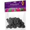 Bouturage noir sur rock plug, AQUAFOREST, lot de 24 pièces