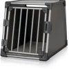 Box de transport pour chien en aluminium coloris gris graphite Trixie - 61 x 65 x 86 cm