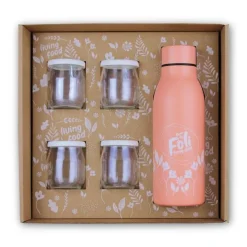 Box pour yaourt maison living food pêche Brin de Folie – 940 g