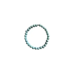 Bracelet amazonite unie 8mm