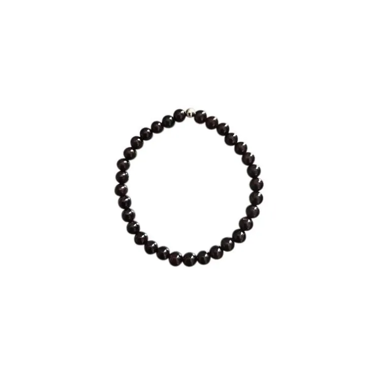 Bracelet grenat 6mm