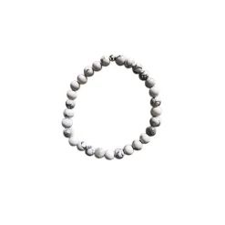 Bracelet howlite 6mm
