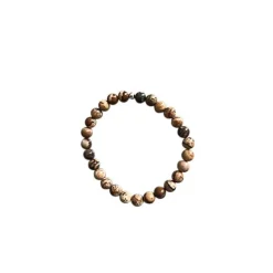 Bracelet jaspe paysage 8mm