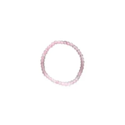 Bracelet quartz rose 8mm