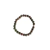 Bracelet unakite vert 4mm