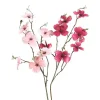 Branche artificielle de cornouiller coloris rose - 75 cm