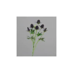 Branche de chardon coloris lilas artificielle - 57 cm