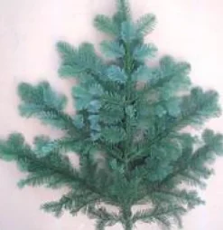 Branche de sapin Nobilis bleu pour décoration de Noël - 80/100 cm