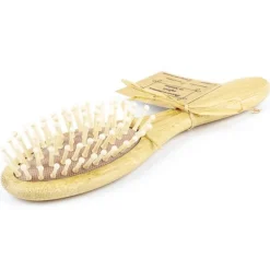 Brosse à cheveux enfant coloris beige en bambou Cap Bambou - 60 g
