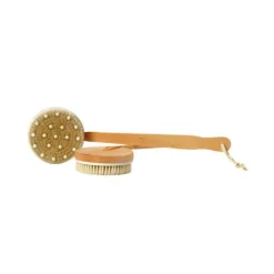 Brosse dos de massage bois 11x44 cm