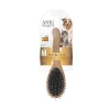 Brosse pour chien et chat 2 en 1 coloris marron Anju Beauté – Taille M