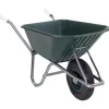 Brouette en polypropylène vert foncé 100L