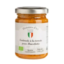 Bruschetta bio à la tomate et au fromage Histiciit - 140 g