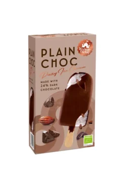 Bâtonnets glacés au chocolat noir Ice cream factory - 3 x 120 ml