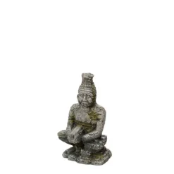 Buddha gris taille S 10,5x8,5x17 cm