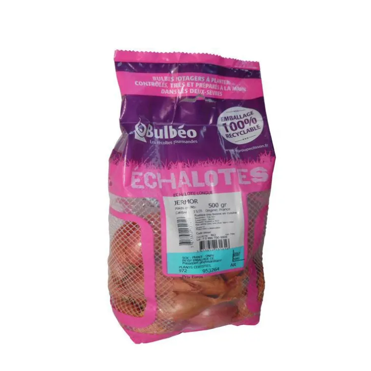 Bulbes d’échalotes longue Jermor calibre 15/35, 500 g