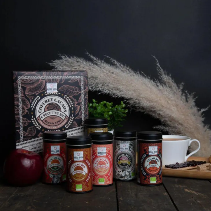 Cacao à la cannelle biologique Quai Sud - 250 g