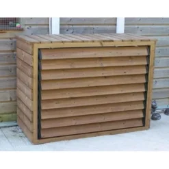 Cache climatiseur + pompe à chaleur Foresta - GM