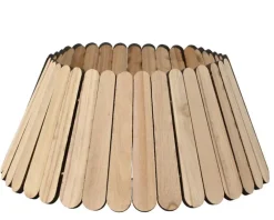 Cache-pied en bois pour sapin 240 cm - Ø 70 x H 28 cm