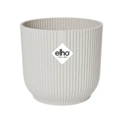 Cache-pot blanc soie Elho Vibes fold - Ø 25 cm
