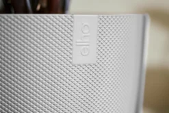 Cache-pot coloris blanc Jazz Elho - Ø 26 cm