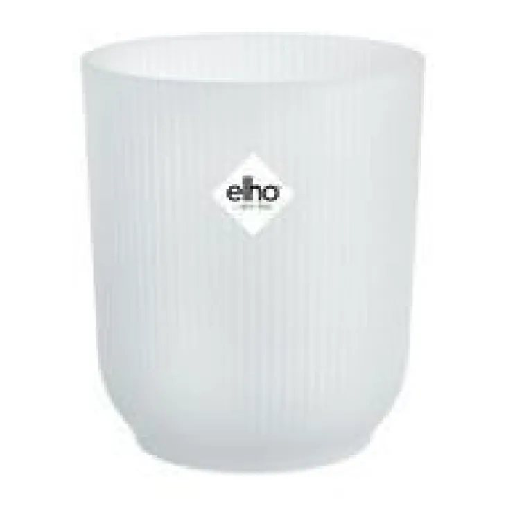 Cache-pot coloris transparent Vibes Fold Elho - Ø 12,5 cm