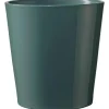 Cache-pot coloris vert Dallas Orchidée - Ø 13 cm