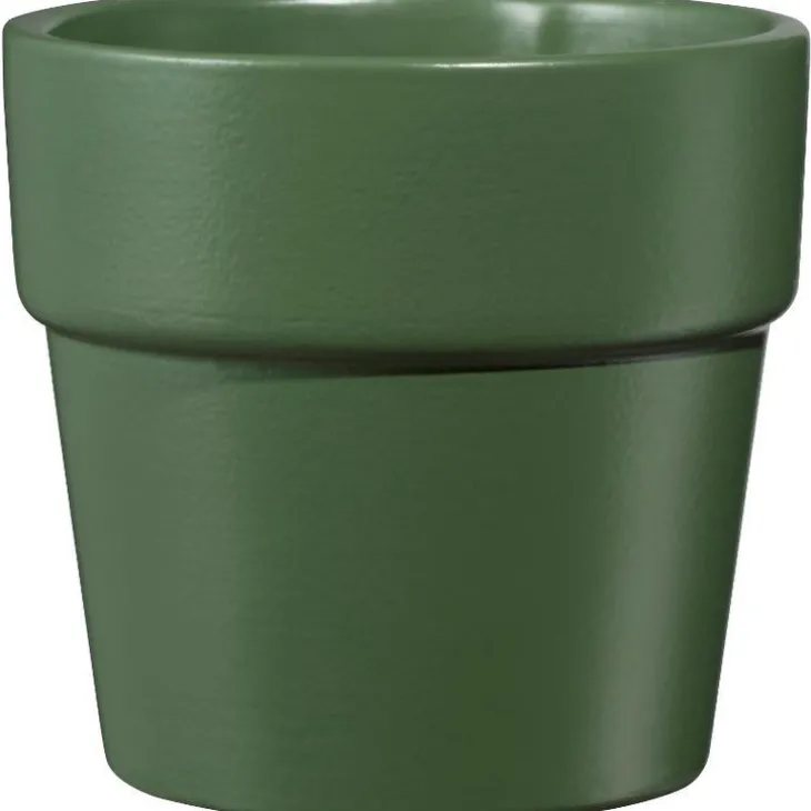 Cache-pot coloris vert lima mini - Ø 7 cm