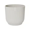 Cache-pot Elho Vibes fold blanc soie - Ø 14 cm