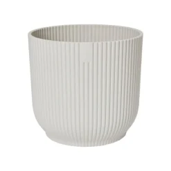 Cache-pot Elho Vibes fold blanc soie - Ø 14 cm