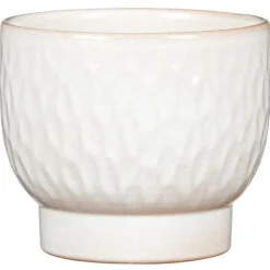 Cache-pot en céramique blanc Scheurich 931 Opale - Ø 13 cm