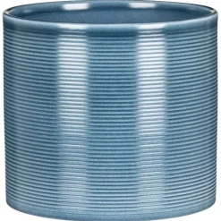 Cache-pot en céramique bleu Scheurich 828 Blue Jeans - Ø 12 cm