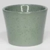 Cache-pot en céramique coloris vert glacé Fresh – Ø 26 x H 20,5 cm