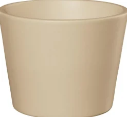Cache-pot en céramique coloris crème Fresh – Ø 32 x H 27 cm