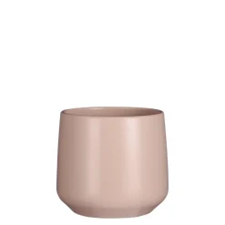 Cache-pot en céramique rose clair Mica Amber - Ø 17 cm