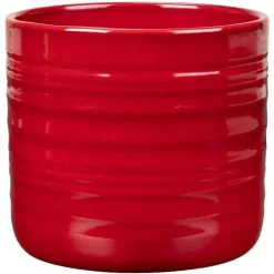 Cache-pot en céramique rouge Scheurich 850 Royal Bordeaux - Ø 12 x H 11,1 cm