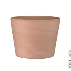 Cache-pot en céramique Terre cuite Fresh T13 - Ø 13 x H 10,5 cm