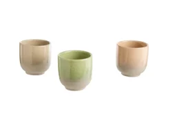 Cache-pot en céramique Terra - Ø 6 x H 7 cm