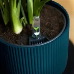 Cache-pot en plastique recyclé bleu Elho Vibes fold - Ø 25 cm