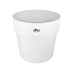 Cache-pot en polypropylène Elho B.for original rond blanc - Ø 22 cm
