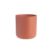 Cache-pot en zinc coloris Terracotta Jasta – Ø 18 x H 18 cm
