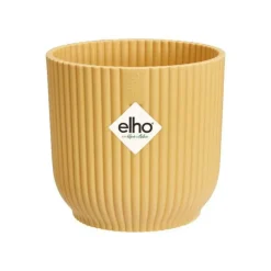 Cache-pot jaune beurre Elho Vibes Fold Mini - Ø 11 cm