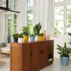 Cache-pot living noir Elho B.for Original - Ø 14 cm