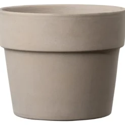 Cache-pot Perfetto Grafite Ø 15 x H 13 cm Terre cuite